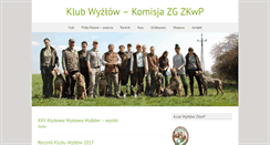 Desktop Screenshot of klubwyzlow.pl