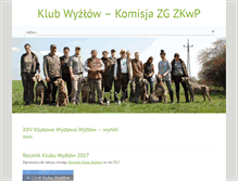 Tablet Screenshot of klubwyzlow.pl